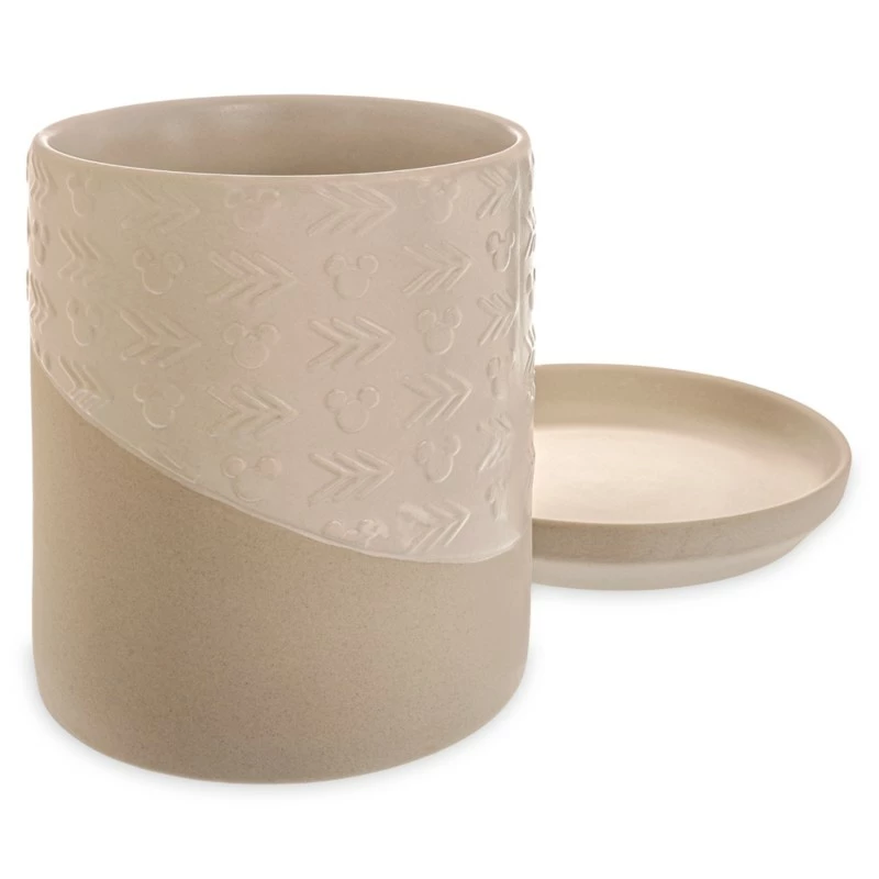 Mickey Mouse Icon Plant Pot And Saucer, Disney Homestead Collection - Image 3