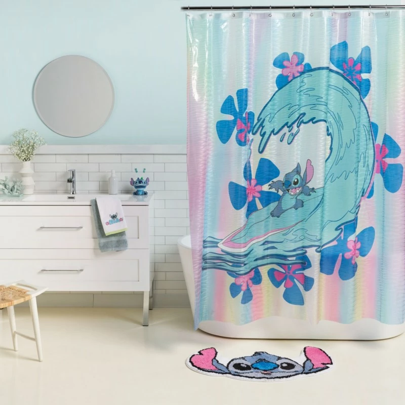 Stitch Shower Curtain, Lilo & Stitch - Image 2