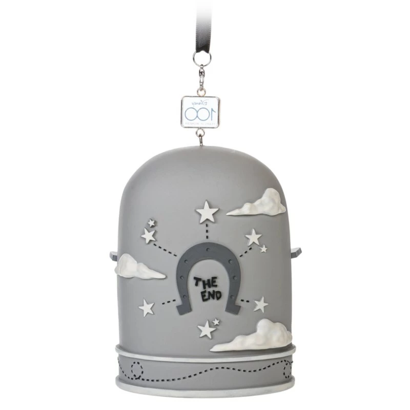 Mickey And Minnie Disney100 Eras Sketchbook Hanging Ornament, Plane Crazy - Image 3