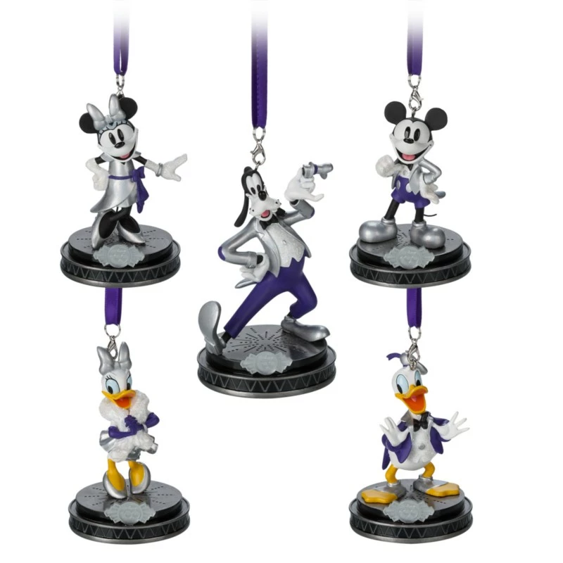 Mickey And Friends Disney100 Celebration Sketchbook Hanging Ornament Set