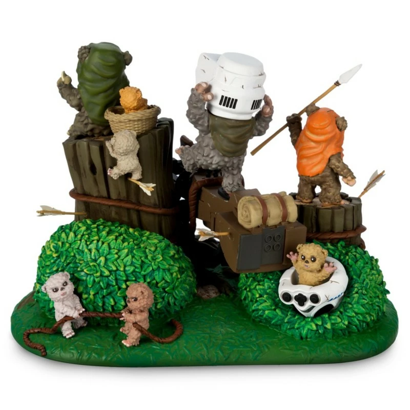 Ewoks Collectible Figurine, Star Wars: Return Of The Jedi 40th Anniversary - Image 4