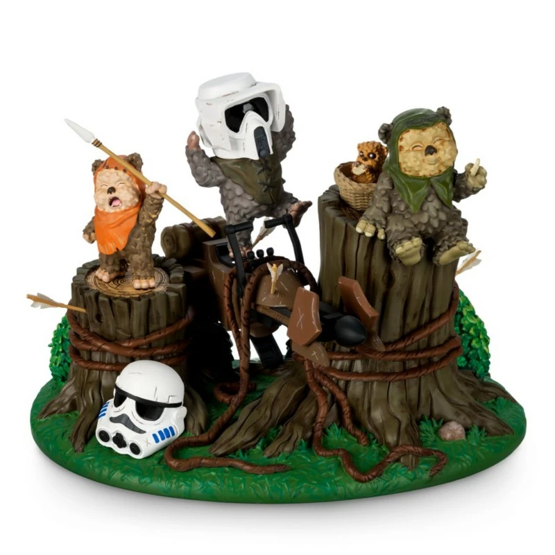 Ewoks Collectible Figurine, Star Wars: Return Of The Jedi 40th Anniversary
