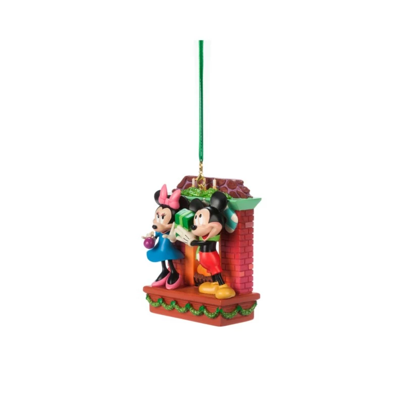 Mickey And Minnie Festive Hanging Ornament - Image 2