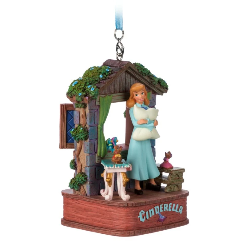 Cinderella Singing Living Magic Sketchbook Ornament - Image 2