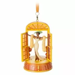 Tiana Singing Living Magic Sketchbook Ornament, The Princess And The Frog