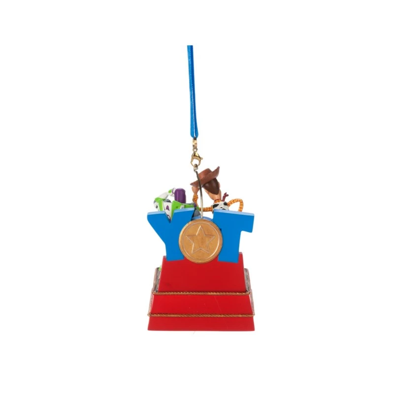 Woody And Buzz Lightyear Singing Living Magic Sketchbook Ornament, Toy Story - Image 3