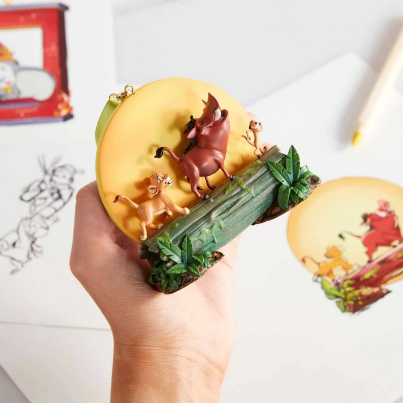 Simba, Timon, And Pumbaa Sketchbook Ornament, The Lion King - Image 2