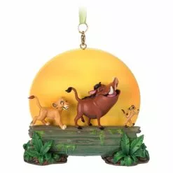 Simba, Timon, And Pumbaa Sketchbook Ornament, The Lion King