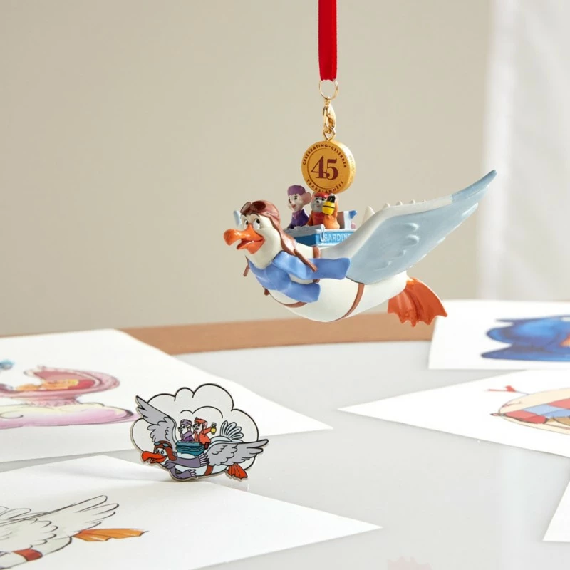 The Rescuers Legacy Sketchbook Ornament - 45th Anniversary - Limited Release - Image 2