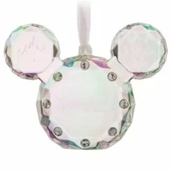 Mickey Mouse Icon Faceted Ornament, Disneyland