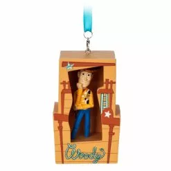 Woody Talking Living Magic Sketchbook Ornament, Toy Story