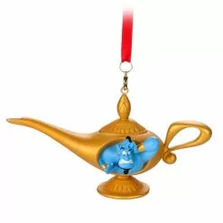 Genie Lamp Sketchbook Ornament, Aladdin