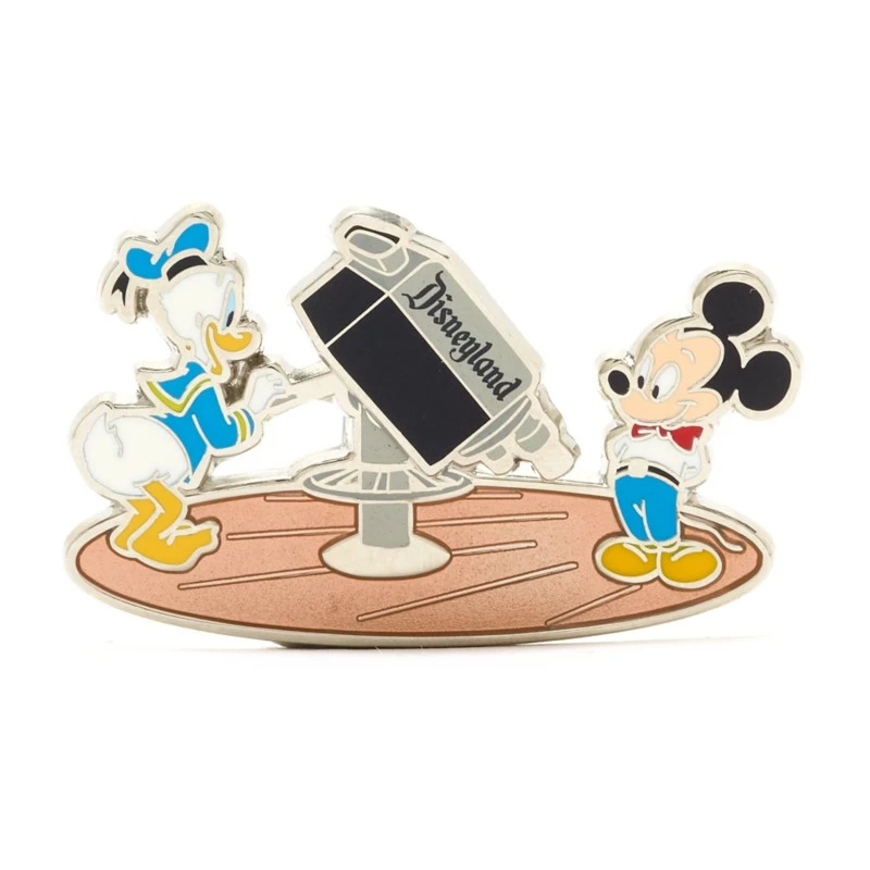 Mickey Mouse And Donald Duck Pin, Walt Disney's Disneyland, Disney100, Limited Release - Image 2