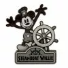 Mickey Mouse As Steamboat Willie Pin - Disney100, Limited Release