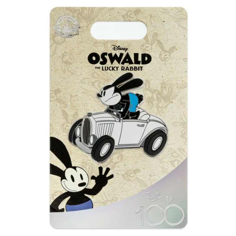 Oswald The Lucky Rabbit In Car Pin - Disney100 - Image 2
