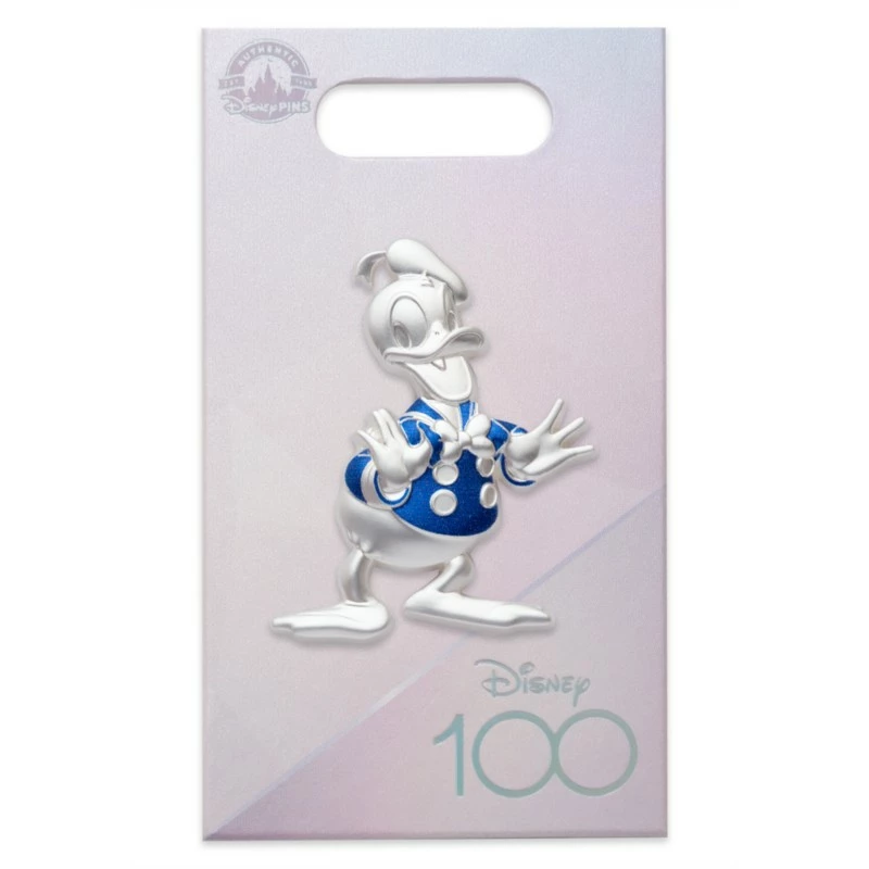 Donald Duck Platinum Celebration Pin - Disney100 - Image 2