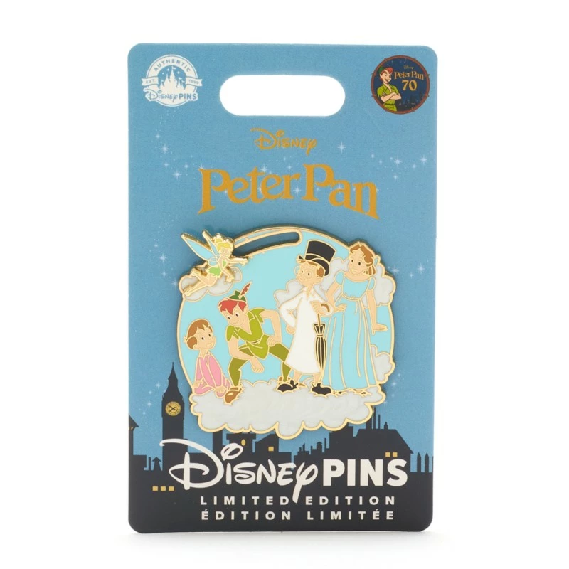Peter Pan 70th Anniversary Slider Pin, Limited Edition - Image 2