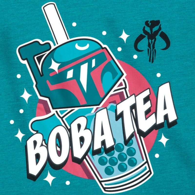 Boba Fett Tea T-Shirt For Kids, Star Wars, Sensory Friendly - Image 2