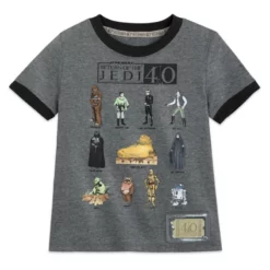 Star Wars: Return Of The Jedi 40th Anniversary Ringer T-shirt For Kids