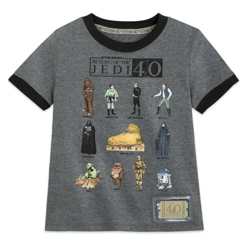 Star Wars: Return Of The Jedi 40th Anniversary Ringer T-shirt For Kids