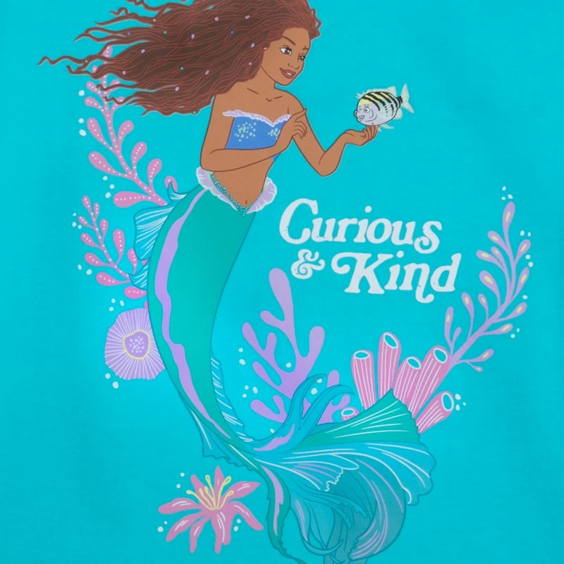 Disney Store The Little Mermaid Frilled T-Shirt For Kids, Live Action Film - Image 4