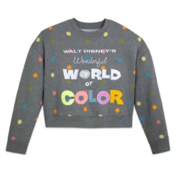 Walt Disney's Wonderful World Of Color Pullover Sweatshirt For Women - Disney100