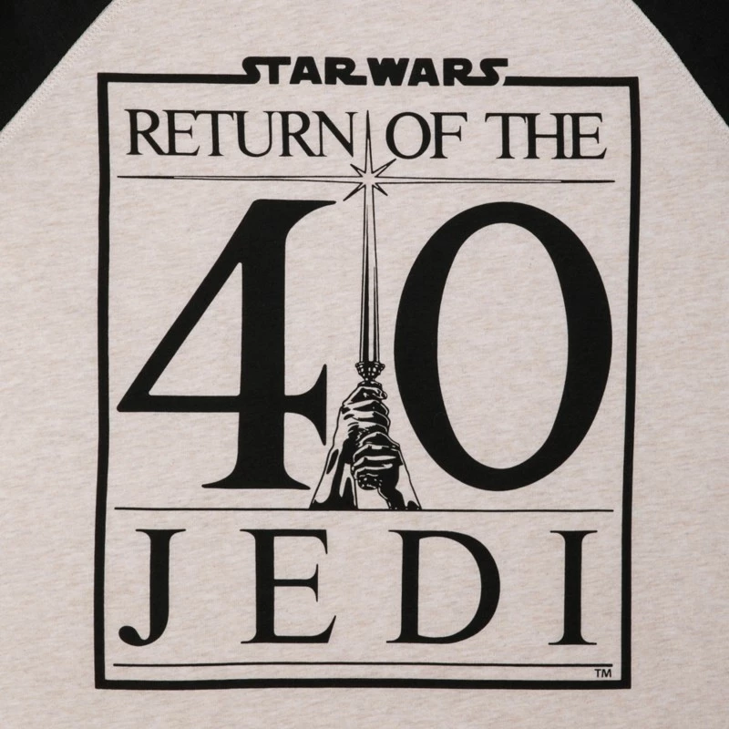 Star Wars: Return Of The Jedi 40th Anniversary Long Sleeve Top For Adults - Image 3