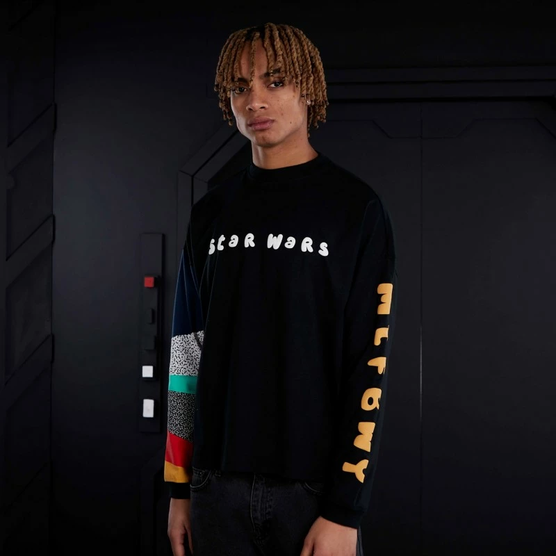 Star Wars Meets The '90s Long Sleeve Top For Adults - Image 4