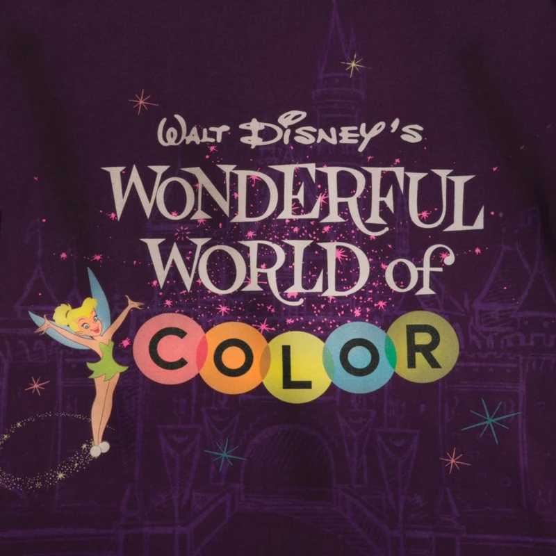Tinkerbell, Walt Disney's Wonderful World Of Color T-Shirt For Adults - Disney100 - Image 2