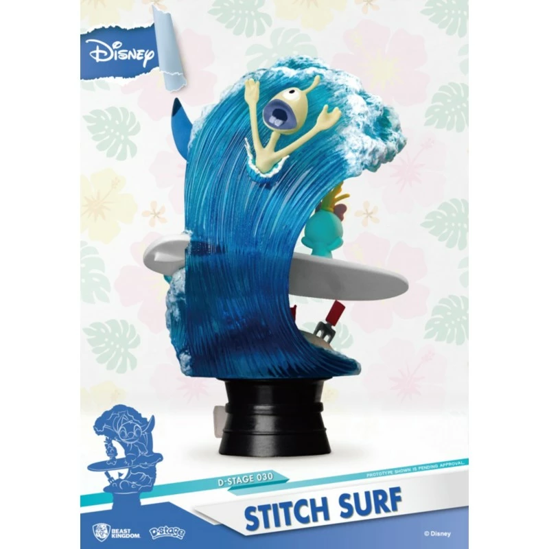 Stitch Surf Summer Series Figurine, Beast Kingdom - Image 3