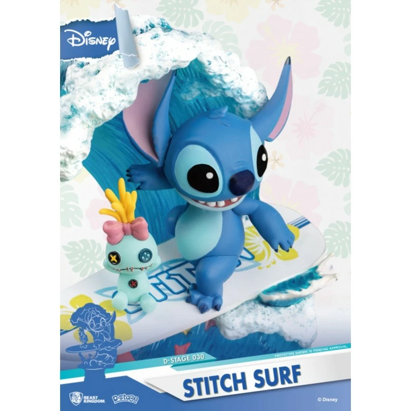 Stitch Surf Summer Series Figurine, Beast Kingdom - Image 5